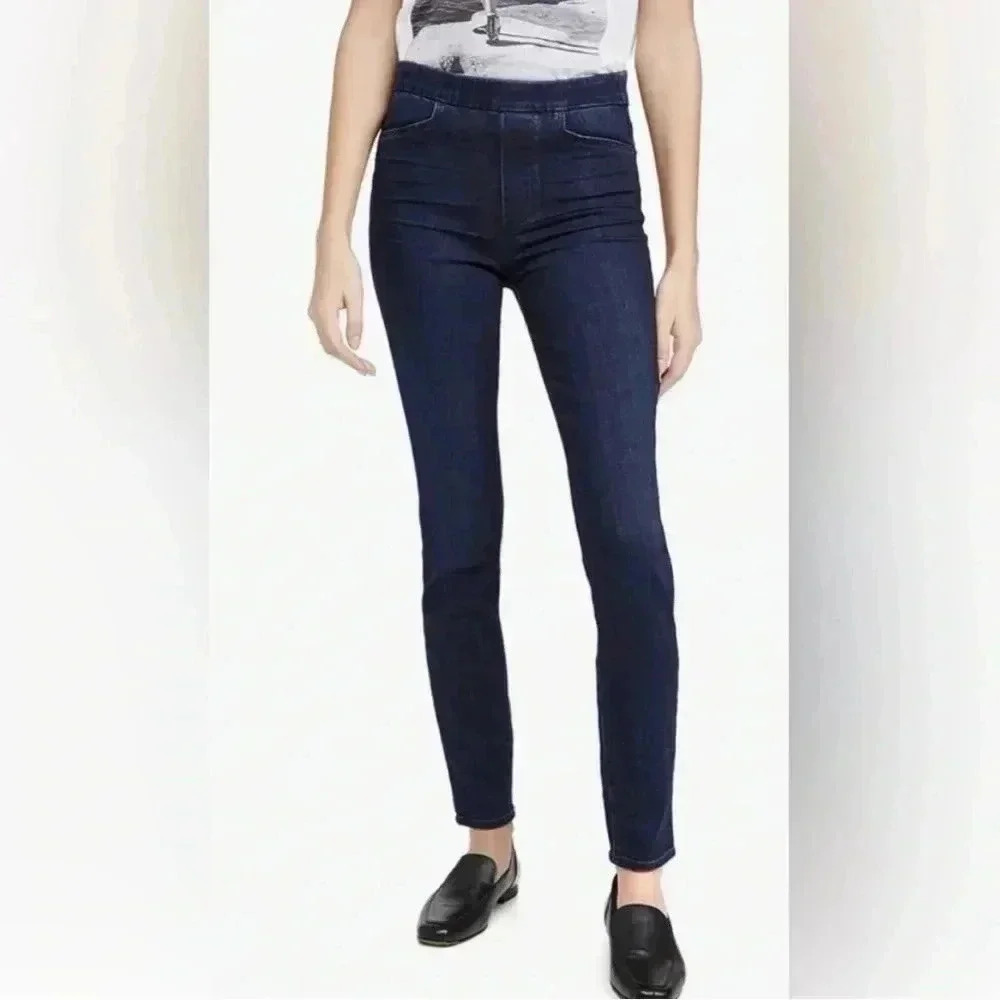 PAIGE Women's Hoxton Transcend HIGH Rise Pull ON Ultra Skinny FIT Jean Size 28